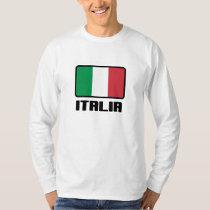 Italiaanse vlag t-shirt