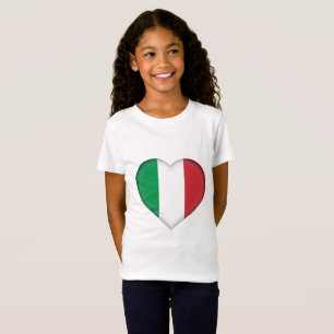 Italiaanse vlag t-shirt