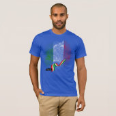 Italiaanse vlag T-shirt (Voorkant volledig)