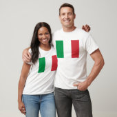 Italiaanse vlag T-shirt (Unisex)