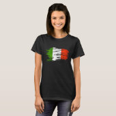 Italiaanse vlag t-shirt (Voorkant volledig)