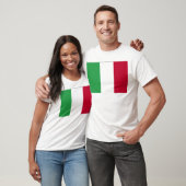 ITALIAANSE VLAG T-SHIRT (Unisex)