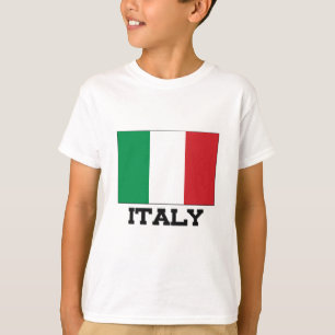 Italiaanse vlag t-shirt