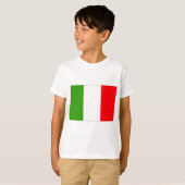 Italiaanse vlag t-shirt (Voorkant volledig)
