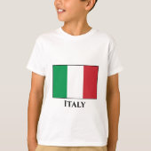 Italiaanse vlag t-shirt (Voorkant)