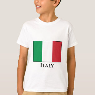 Italiaanse vlag t-shirt