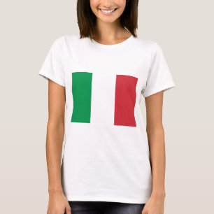 Italiaanse vlag t-shirt