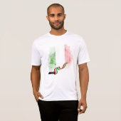 Italiaanse vlag t-shirt (Voorkant volledig)
