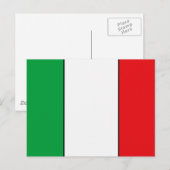 Italiaanse vlag T-shirts en cadeaus Briefkaart (Voorkant / Achterkant)