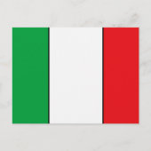 Italiaanse vlag T-shirts en cadeaus Briefkaart (Voorkant)
