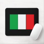 Italiaanse vlag T-shirts en cadeaus Muismat (Met muis)