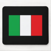 Italiaanse vlag T-shirts en cadeaus Muismat (Voorkant)