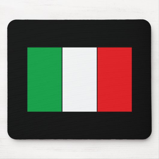 Italiaanse vlag T-shirts en cadeaus Muismat (Voorkant)