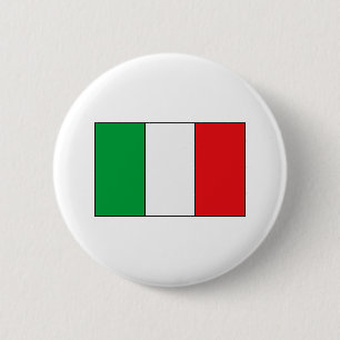 Italiaanse vlag T-shirts en cadeaus Ronde Button 5,7 Cm
