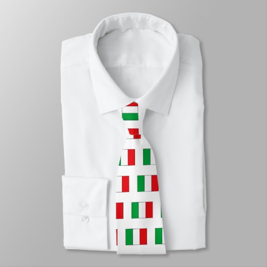Italiaanse vlag T-shirts en cadeaus Stropdas (Gebonden)