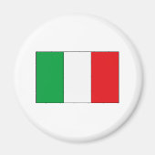 Italiaanse vlag T-shirts en geschenken Magneet (Voorkant)