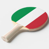 Italiaanse vlag tafeltennisbatje (Voorkant Gekanteld)