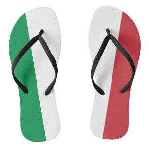 Italiaanse vlag teenslippers