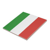 Italiaanse vlag tegeltje (Zijkant)