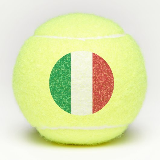 Italiaanse vlag tennisballen (Voorkant)