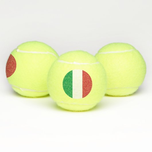 Italiaanse vlag tennisballen (Multi)