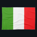 Italiaanse vlag theedoek<br><div class="desc">Oorspronkelijk vlaggenontwerp lijkt erop dat het is geschilderd! Herinneer je wereld op reis, vier je erfgoed of show iedereen hoeveel je van je thuis houdt! Dit afbeelding is beschikbaar voor een groot aantal producten. Bekijk al onze andere design op http://www.zazzle.com/zipperedflags Hebt u een verzoek of vragen? Neem rechtstreeks contact met...</div>