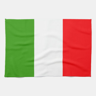 Italiaanse vlag theedoek