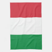 Italiaanse vlag theedoek (Verticaal)