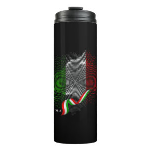 Italiaanse vlag thermosbeker