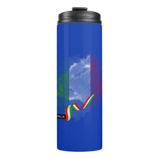 Italiaanse vlag thermosbeker (Voorkant)