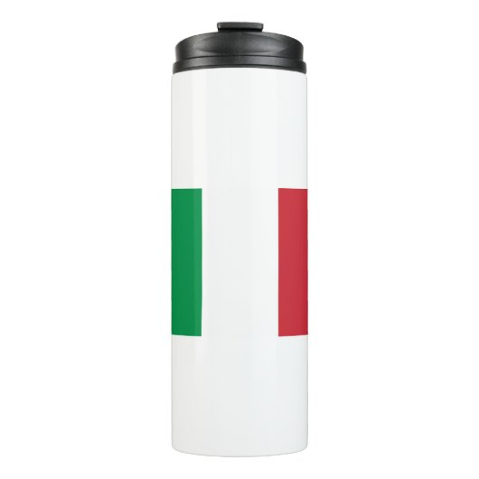 Italiaanse vlag thermosbeker (Voorkant)