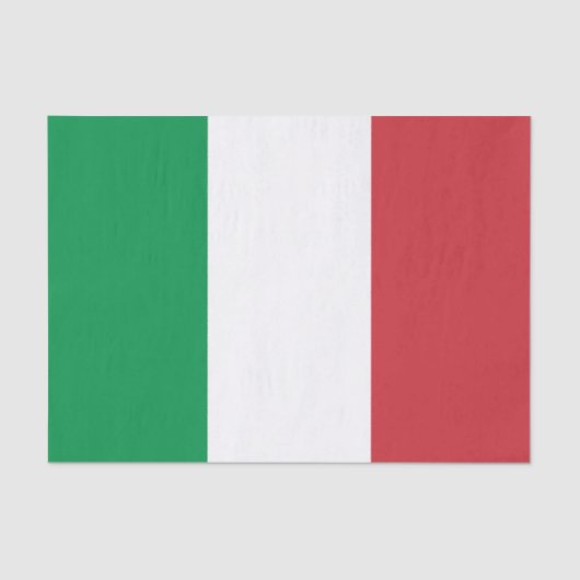 Italiaanse vlag tissuepapier (Voorkant)