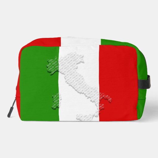 Italiaanse vlag toilettasje (Achterkant)