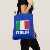 Italiaanse Vlag Tote Bag (Dichtbij)