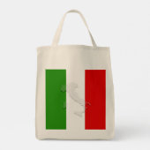 Italiaanse vlag tote bag (Achterkant)