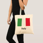Italiaanse vlag tote bag (Voorkant (product))