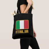 Italiaanse vlag tote bag (Dichtbij)