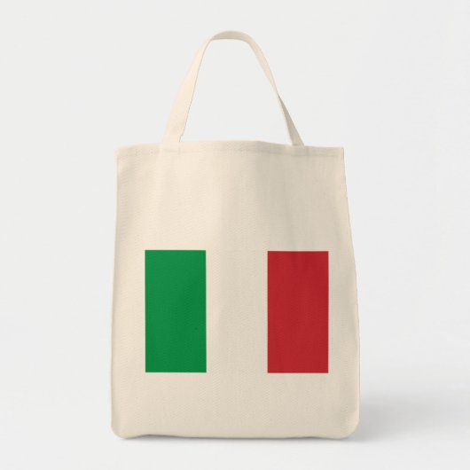 Italiaanse vlag tote bag (Voorkant)