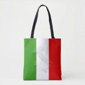 Italiaanse vlag tote bag (Voorkant)