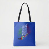 Italiaanse vlag tote bag (Voorkant)