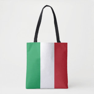 Italiaanse vlag tote bag