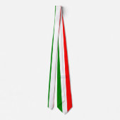 Italiaanse vlag: Tricolor, groen, wit en rood Stropdas (Achterkant)