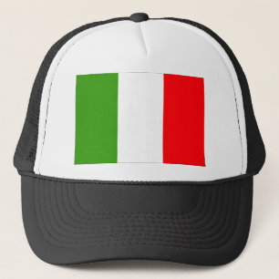 Italiaanse vlag trucker pet