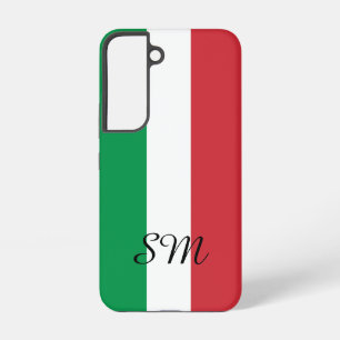 Italiaanse vlag van het Italiaanse douanemonogram Samsung Galaxy Hoesje