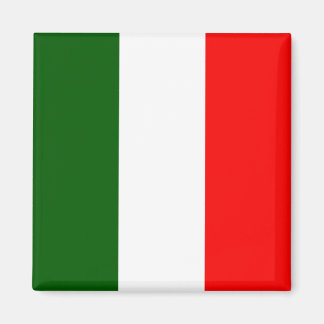 Italiaanse vlag van hoge kwaliteit magneet