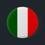 Italiaanse vlag van hoge kwaliteit ronde button 5,7 cm<br><div class="desc">Italiaanse vlag van hoge kwaliteit. Geweldig product voor elke Italiaanse minnaar. Doe mee aan de Italiaanse trots met de vlag van de stad Italië.</div>