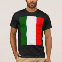 Italiaanse vlag van hoge kwaliteit