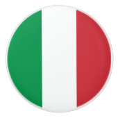 Italiaanse vlag van Italiaanse deur- en trekknoppe Keramische Knop (Voorkant)