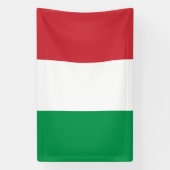 Italiaanse vlag van Italië aangepaste banner teken (Verticaal)