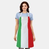 Italiaanse vlag van Italië Schort (Gedragen)
